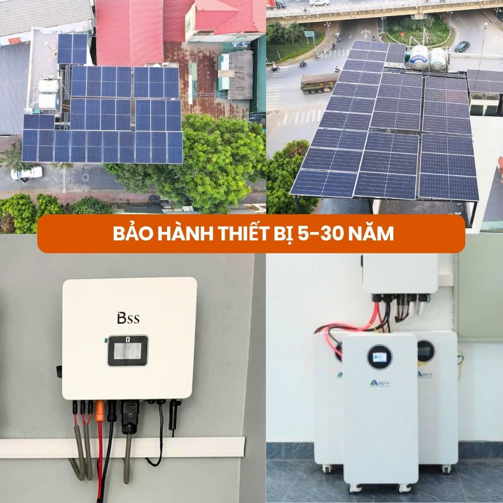 Bảng cấu hình thiết bị bộ điện mặt trời VIC42