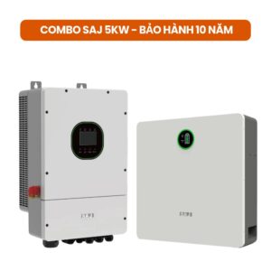 Bộ Điện Năng Lượng Mặt Trời SAJ 5kW – VIC 3